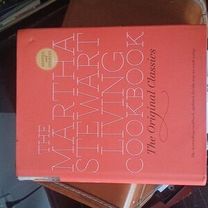 The Martha Stewart Living Cookbook - The Original Classics Red Hardcover